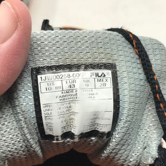 FILA All Terrain Trail Running Sneakers - Picture 10 of 10